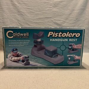 Caldwell Pistolero Handgun Rest in Teal/Gray Color new open box